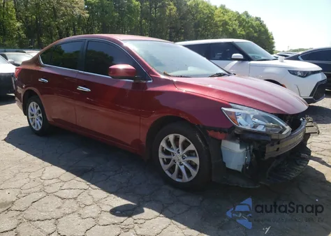 2019 Nissan Sentra S из США, поврежденный, VIN 3N1AB7AP8KY452891